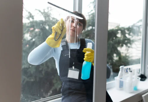 Nettoyage de vitres intérieures et extérieures à Courdimanche